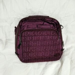 Lug Ranger Crossbody Bag in Shimmer Wine